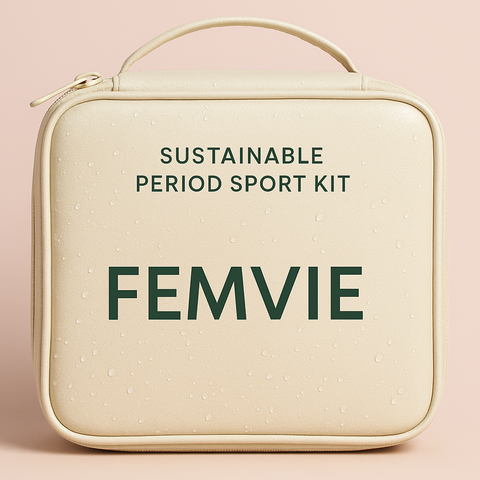 PŘEDPRODEJ: Femvie Period Kit — firemní, školní a sportovní sada menstruační péče (1 ks)