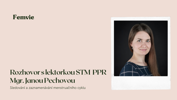 Sledování a zaznamenávání menstruačního cyklu