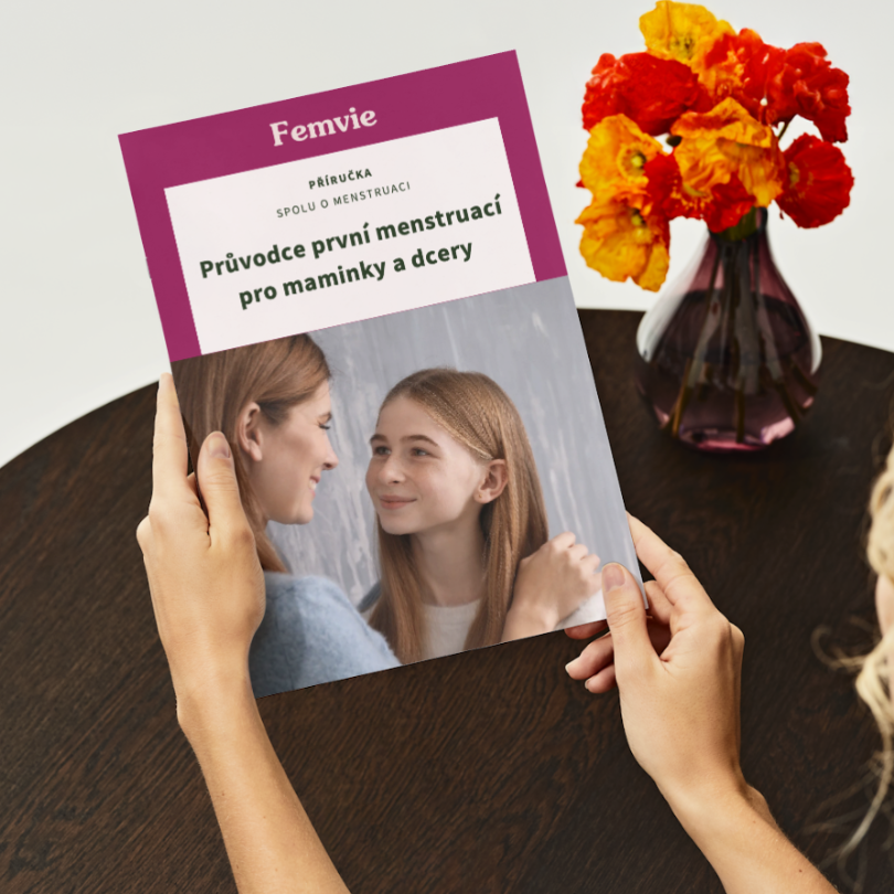 Průvodce první menstruací pro maminky a dcery (čeština)