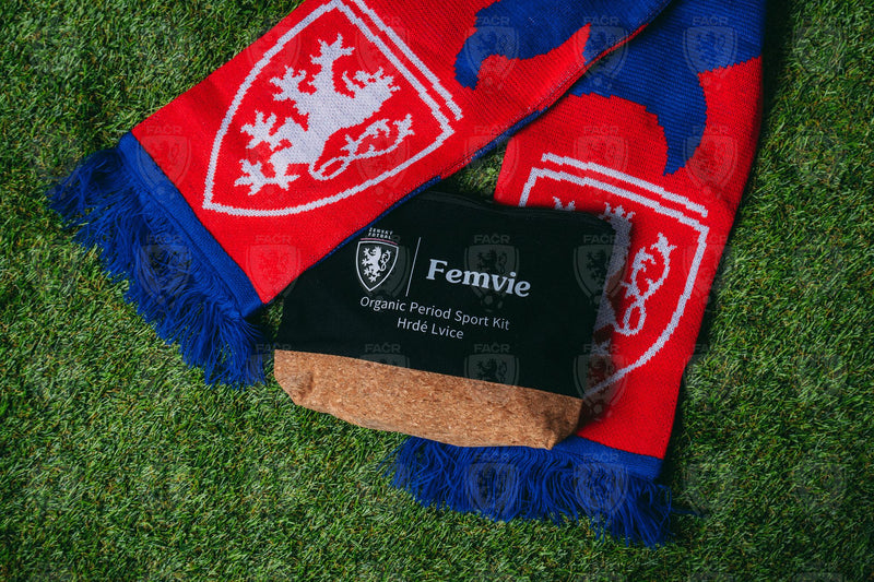 Women set off for the first national team meet of the season with the Femvie Organic Period Sport Kit