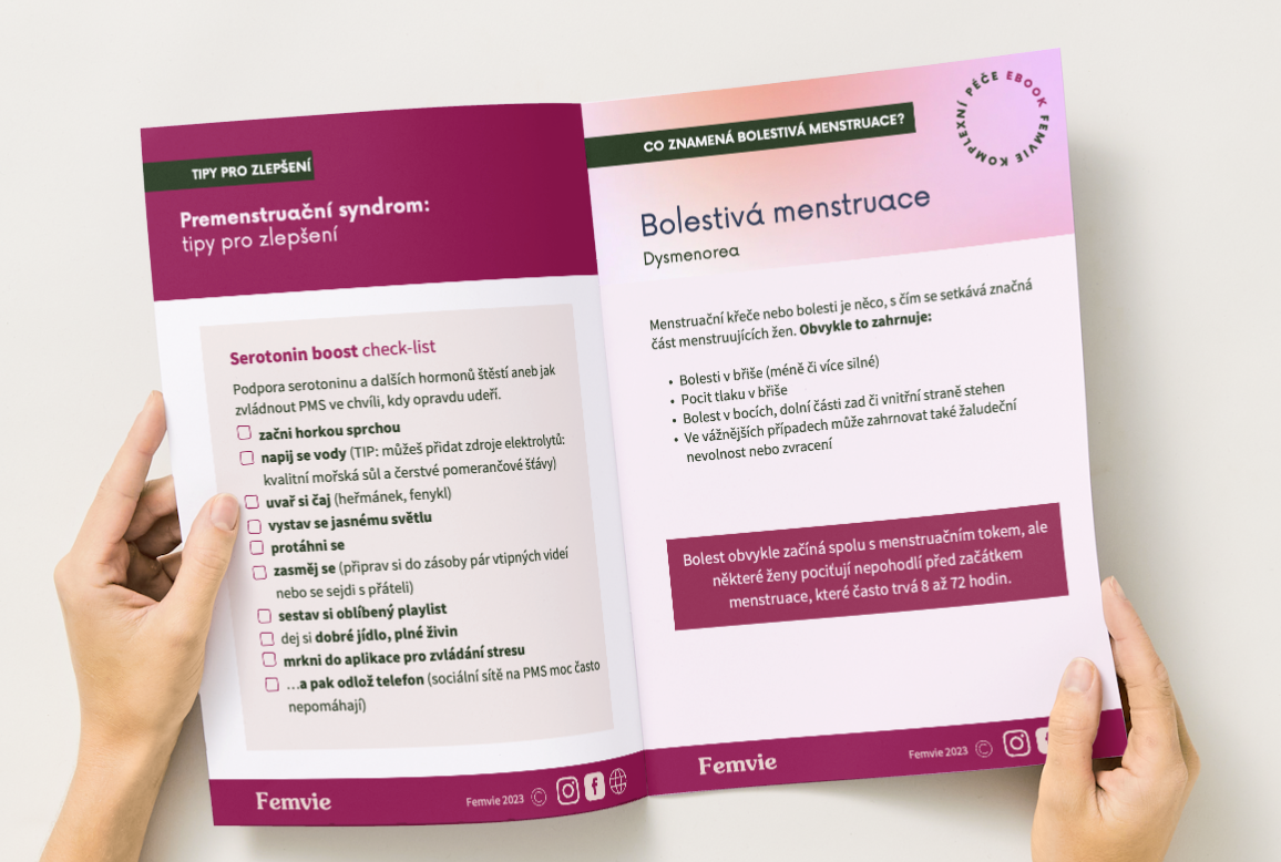 Příručka: Desatero pro zdravý cyklus | Jak podpořit typické problémy menstruačního cyklu?